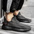 BEBEERU2021新款透气飞织椰子鞋350透明双色底男士运动鞋休闲潮流男鞋子  SXP2105(黑色 44)第4张高清大图