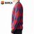 巴塞罗那俱乐部商品丨巴萨新款冬季加厚V领梅西足球宽松学院毛衣(花色)第4张高清大图