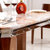 乔林曼兰 大理石餐桌(原木色 餐桌+六个餐椅)第3张高清大图