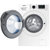 三星(SAMSUNG)WD70J5430AW/SC 7公斤洗烘一体变频滚筒全自动洗衣机(白色)第3张高清大图