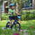 xds喜德盛儿童自行车 喜德盛童车小骑士男女童车2-7岁铝合金车架辅助轮单车(蓝色 14英寸（适合身高90-110mm）)第4张高清大图