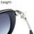 卡莎度(CASATO) 太阳镜时尚个性大框潮太阳镜 防紫外线太阳镜 墨镜20142B(黑色)第5张高清大图