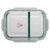 居元素(juyuansu) N98910003 乔恩浅绿高硼硅保鲜盒640ml 全分隔设计 冷藏加热 保鲜盒 透明第4张高清大图