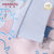 小米米minimoto新生儿胎帽婴儿帽四季适用(粉蓝色 36cm（小猫咪系列）)第4张高清大图