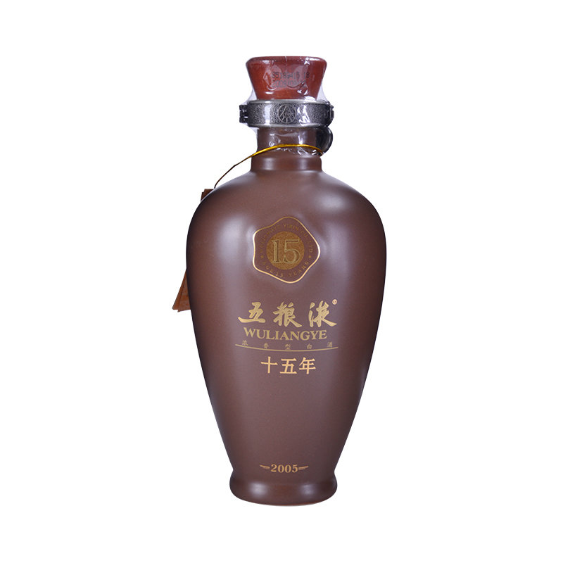 陈年老酒 五粮液(十五年陈酿) 2009年 50度 500ml 歌德盈香