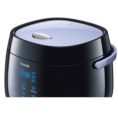 飞利浦（Philips） HD3060/00 黑色 同时具有再加热、保温、预约、童锁、烹饪时间可调等五大功能 电饭煲