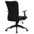 电脑椅家用办公椅子转椅网布老板椅学生椅凳子3020(黑色 升级版)第4张高清大图