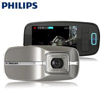 飞利浦行车记录仪ADR900高清夜视1080P索尼传感器24小时监控黑色(标配+16G卡)
