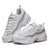 Skechers斯凯奇女鞋2019春新款松糕小白鞋闪亮流线熊猫鞋 13162(白色/玫瑰金色 39)第2张高清大图