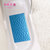 尚睦佳斯（SUNGENS）浴室防滑垫 天然橡胶环保无味水立方卫浴脚垫 浴缸防滑垫(蓝色 40x70cm)第3张高清大图