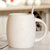 豪峰 陶瓷马克杯杯子咖啡杯牛奶杯水杯带盖勺广告杯可加印logo(白色酒桶杯配盖勺)第4张高清大图