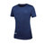 赛丹狐女速干圆领短袖T恤2021夏季新款网眼透气弹力快干短袖上衣SX6645(藏蓝 4XL)第9张高清大图