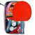 双鱼乒乓球拍横拍套装2支装训练娱乐型拍赠拍套+三球236A 国美超市甄选第3张高清大图