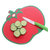 厨房抗菌防霉塑料菜板宿舍切水果砧板陶瓷水果刀套装婴儿辅食案板(番茄（加厚） 默认版本)第4张高清大图