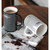 欧式简约条纹陶瓷杯带盖勺子 马克杯创意咖啡杯男学生水杯情侣杯第3张高清大图