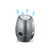 飞利浦（PHILIPS）冷蒸发家用静音空气加湿器 纳米无雾大容量 加湿机 暗金属银色HU4903-255ml/h-4L(暗金属银色 标配)第4张高清大图