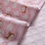 洁帛 纯棉针织盖毯 单人毯 双人毯 四季适用(粉色针织)第3张高清大图