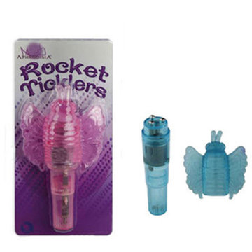 阿芙拉 女用自wei器单振玉蝶23003(蓝色)【图