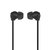 ULDUM U607 魔音面条耳机 入耳式手机线控耳塞 苹果三星小米通用耳机音乐耳机(黑色)第3张高清大图