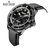 瑞夫泰格/RT新款强夜光潜水表个性手表自动机械表200米防水军表(黑壳黑面黑带 皮带)第3张高清大图