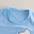 儿童短袖套装T恤短裤薄款纯棉男女童装宝宝短袖两件套婴儿夏季t恤90-110cm(JBK-五角星 蓝色 XL码（建议81-90cm身高）)第5张高清大图