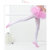 儿童丝袜女童夏季薄款舞蹈袜白色练功专用打底袜(成人码(140cm以上） 3白色)第3张高清大图
