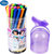迪士尼公主水彩笔学生美术绘画笔儿童文具可水洗绘画笔60004(36色水彩笔60004紫色)第2张高清大图