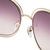 2017新款 CHLOE时尚经典粉紫色渐变女款金属镜框太阳镜 CE126S-803(粉紫色 62mm)第5张高清大图