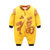 冬季宝宝加绒款棉哈衣中国红婴儿衣服福字年货  XD841(90 黄色)第2张高清大图