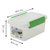 爱丽思IRIS 日本冰箱内密闭食品水果保鲜盒冷藏收纳盒 长方形有盖(2L/浅绿色)第4张高清大图