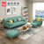 曲尚（Qushang）8815 小户型布艺沙发现代简约客厅沙发整装家具可拆洗北欧沙发(双扶手单人位)第3张高清大图