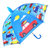 防水套儿童雨伞男女孩卡通雨伞宝宝小孩幼儿园小学生遮阳伞直柄伞(中款 朵朵粉 默认)第3张高清大图