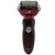 松下（Panasonic）ES-LV50电动剃须刀 (男士刮胡刀，磁悬浮马达,拱形5刀头 五级电量显示)(红色 ES-LV50)第4张高清大图