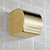皇姿 浴室防水纸巾盒卫生间 不锈钢厕所纸巾架(A款金色)第2张高清大图