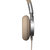 乔威(JOWAY) TD01 头戴式耳机 卓越音质 优质线材 隔音出众 米黄色第3张高清大图