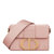 Dior女士桃粉色亮面牛皮箱型单肩包桃粉色 时尚百搭第2张高清大图