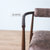 餐椅简约家用实木创意成人餐厅复古欧式休闲美式洽谈椅咖啡厅椅子(灰色)第5张高清大图