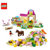 乐高LEGO拼装积木小拼砌师系列桶装 小马农场L10674  专柜*第2张高清大图