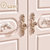 拉斐曼尼 FE018 欧式衣柜六门雕花田园衣橱法式实木白色收纳柜卧室大储物简欧衣柜(象牙白 默认)第3张高清大图