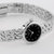 天梭/Tissot 瑞士手表 时尚系列钢带石英女士手表 T058.009.11.051.00(黑色 钢带)第5张高清大图