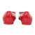 Salvatore Ferragamo女士红色漆皮蝴蝶结平底鞋 05910747.5红 时尚百搭第4张高清大图