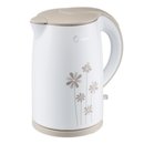 美的（Midea）WH517E2b电水壶（1.7L白色，304不锈钢材质，外塑内钢，双层防烫）