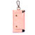 Svale诗薇儿 牛皮菱格卡包钥匙包 时尚二件套(14-GM3355P粉色)第3张高清大图