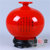 中国龙瓷德化白瓷 艺术瓷器礼品摆件 16cm天地方圆-红(曲院风荷)ZGH0082第2张高清大图