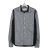 viishow2013春季修身格子衬衫衬衣男CC069(灰色 M)第2张高清大图