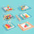 特宝儿彩虹堆叠排序盒串珠玩具 宝宝益智亲子互动3-6岁 国美超市甄选第4张高清大图