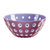 意大利guzzini 原装进口创意小吃碗家用水果碗甜品碗沙拉碗幻影波点碗 国美厨空间(紫 大号)第4张高清大图