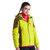 TECTOP户外新款冲锋衣男女三合一两件套西藏防水保暖加厚登山外套(女款芥黄色 XL)第4张高清大图
