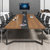 成都办公桌会议桌长桌条桌简约现代会议室工作台小型办公桌椅组合(6.0米长*1.5米宽)第5张高清大图