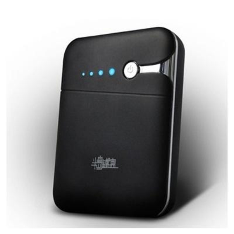 爱国者半岛铁盒u10000毫安移动电源iphone三星htc等通用黑色官方标配